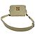 Off White Bolso Camera Off-White Jackhammer en cuero Cream Leather Blanco Crudo