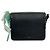 Off White Mini Clip Binder Strip Off-White en piel Saffiano negra Negro - vista 3
