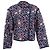 Casaco acolchoado floral Isabel Marant Etoile em algodão azul