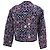 Casaco acolchoado floral Isabel Marant Etoile em algodão azul - vista 3