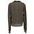 Céline Celine Crewneck Pullover Sweater in Olive Green Cotton - view 3