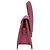 Borsa con manico Jacquemus Le Chiquito Long in pelle rosa Stampa python - vista 2