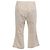Pantalones de chándal acampanados con cordón Brunello Cucinelli en algodón crema - vista 3