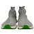 Balenciaga Speed Trainer in nylon grigio - vista 2