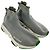 Balenciaga Speed Trainer in nylon grigio - vista 6