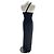 Coperni Robe noire asymétrique Black - view 2