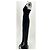Coperni Robe noire asymétrique Black - view 4