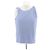 Autre Marque Camiseta de tirantes azul de viscosa PALOMO SPAIN