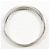 Autre Marque Anello fede in oro bianco 18K con diamante D'oro - vista 2