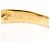 Autre Marque Anillo alianza de platino y oro amarillo con diamante Dorado - vista 4