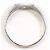 Autre Marque Anillo alianza de oro blanco 18K Dorado - vista 2