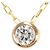 Autre Marque Collana in oro rosa 18K con diamante D'oro