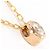 Autre Marque Collana in oro rosa 18K con diamante D'oro - vista 2