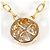 Autre Marque Collana in oro rosa 18K con diamante D'oro - vista 3