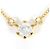 Autre Marque Collana in oro giallo 18K con diamante D'oro
