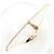 Autre Marque Bracciale con charm in oro giallo 18K D'oro