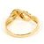 Autre Marque Bandring aus 18K Gelbgold mit Diamant Golden - Ansicht 3