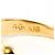 Autre Marque Bandring aus 18K Gelbgold mit Diamant Golden - Ansicht 4