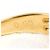 Autre Marque Bandring aus 18K Gelbgold mit Diamant Golden - Ansicht 5