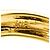 Autre Marque Ehering aus 18K Gelbgold mit Diamanten Golden - Ansicht 5