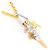 Autre Marque Collar de oro 18K con diamante Dorado - vista 2