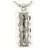 Autre Marque Collar de platino PT900 con diamante azul - vista 3