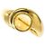 Autre Marque Anello fede in oro giallo 18K e citrino D'oro