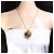 Autre Marque Collana in oro giallo 18K con design a carta in agata D'oro - vista 6