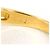 Autre Marque Anello a fascia in oro giallo 18K con diamante brown Marrone D'oro - vista 5
