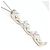 Autre Marque Colar de Ouro Branco 18K e Diamantes Dourado - vista 2