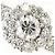 Autre Marque Anillo Alianza de Platino con Diamante - vista 2