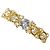 Autre Marque Anillo alianza en oro amarillo 18K con diamante Dorado