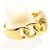 Autre Marque 18K Yellow Gold Band Ring with 1.25ct Diamond Golden - view 3