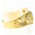Autre Marque Anello a fascia in oro giallo 18K con diamante D'oro - vista 3