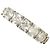 Autre Marque Platin-Ehering mit Diamant