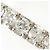 Autre Marque Platin-Ehering mit Diamant - Ansicht 2