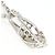 Autre Marque Collar de platino con diamantes marrones - vista 2