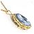 Autre Marque Collar de oro amarillo 18K con camafeo de piedra Dorado - vista 2