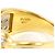 Autre Marque Ehering aus Platin und Gelbgold mit Diamant Golden - Ansicht 5