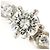 Autre Marque Platinum Diamond Band Ring - view 2