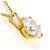 Autre Marque Collana in oro giallo 18K/24K con diamante D'oro - vista 2