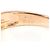 Autre Marque Ehering aus 14K Roségold mit Diamant Golden - Ansicht 4