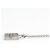 Autre Marque 18K White Gold Diamond Necklace Golden - view 2