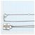Autre Marque 18K White Gold Diamond Necklace Golden - view 5