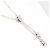 Autre Marque Collar elegante de oro blanco de 18K y diamantes Dorado - vista 2