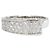 Autre Marque Ehering aus 18K Weißgold mit Diamant Golden