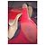 Sandali con zeppa Christian Louboutin in denim Marrone Blu - vista 4