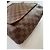Louis Vuitton Damier Ebene Musette Schultertasche Braun - Ansicht 4