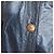 Autre Marque St. John Giacca in pelle di agnello metallizzata blu navy Blu scuro - vista 4