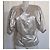 Top Isabel Marant Rolna Argento - vista 2